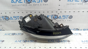 Фара передняя правая в сборе Audi A4 B8 13-16 рест ксенон led, под полировку, желтит led