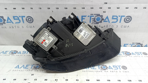 Фара передня ліва в зборі Audi A4 B8 13-16 рест ксенон led, під полірування, подряпини, жовтий led