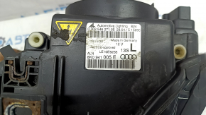Фара передня ліва в зборі Audi A4 B8 13-16 рест ксенон led, під полірування, подряпини, жовтий led