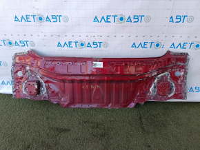 Задняя панель Lexus ES 19-26 высверлена, красная, замята