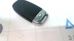 Ключ Audi A4 B8 08-16 smart 4 кнопки, тычки на хроме, царапины