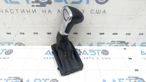 Ручка КПП Audi A4 B8 13-16 рест шкіра чорна, подряпини, потерта