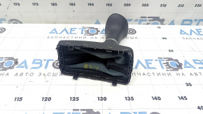 Ручка КПП Audi A4 B8 13-16 рест шкіра чорна, подряпини, потерта