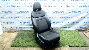 Пассажирское сиденье Nissan Ariya 23-26 с airbag, электрическое, подогрев, кожзам черный с вставкой алькантары