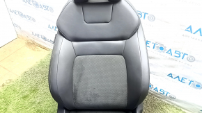 Пассажирское сиденье Nissan Ariya 23-26 с airbag, электрическое, подогрев, кожзам черный с вставкой алькантары