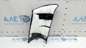 Накладка задней стойки передняя форточкой правая BMW X3 G01 18-24 черная, с заглушкой, царапины