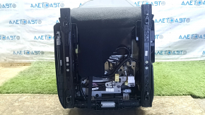 Водительское сиденье Nissan Ariya 23-26 с airbag, электрическое, подогрев, кожзам черный с вставкой алькантары