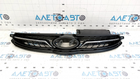 Решетка радиатора grill Hyundai Elantra UD 11-13 дорест GLS