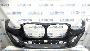 Бампер передний голый BMW X3 G01 22-24 под парктроники, без Park Assist, M Sport, царапины