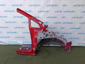 Чверть передня права Toyota Prius V 12-17 відпилена, червона