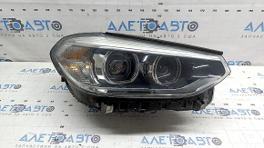 Фара передня права у зборі BMW X3 G01 18-21 галоген+LED, з кріпленням