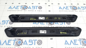 Комплект внешних накладок порога BMW X3 G01 18-21 2шт, хром, надпись M, царапины, тычка