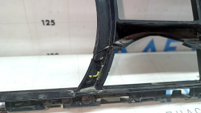 Нижняя решетка переднего бампера BMW X5 G05 19-23 под радар, трещины, отсутствуют фрагменты
