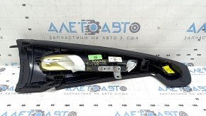 Подушка безпеки airbag заднього лівого сидіння BMW X5 G05 19-23 шкіра чорна, складки