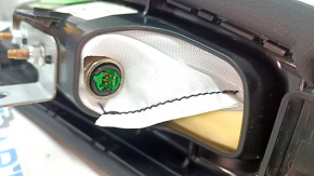 Подушка безпеки airbag заднього лівого сидіння BMW X5 G05 19-23 шкіра чорна, складки