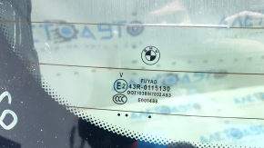 Дверь багажника голая со стеклом верхняя часть BMW X5 G05 19-26 черный 475, с трапецией