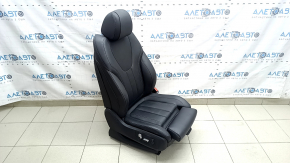 Пасажирське сидіння BMW X5 G05 19-22 з airbag, електричне, підігрів, Sport, шкіра чорна SCHWARZ