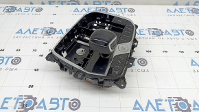 Шифтер КПП з ручкою BMW X5 G05 19-23 під парктроніки, PMA, камери 360 та автозапуск, подряпини