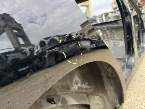 Чверть крило задня права Toyota Camry v55 15-17 usa на кузові, чорна, вм'ятинка, тичка