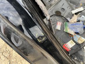 Чверть крило задня права Toyota Camry v55 15-17 usa на кузові, чорна, вм'ятинка, тичка