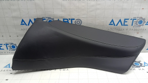 Бічна накладка задніх сидінь ліва Tesla Model 3 18-23 шкіра чорна, зламане кріплення