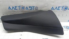 Бічна накладка задніх сидінь права Tesla Model 3 18-23 шкіра чорна, зламане кріплення