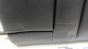 Спинка заднього ряду сидінь ліва Tesla Model 3 18-23 шкіра чорна, з ременем та підігрівом, прим'ята