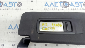 Козирок правий BMW X5 G05 19-23 чорний, без гачка, під хімчистку