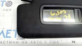 Козирок лівий BMW X5 G05 19-25 чорний, без гачка, під хімчистку