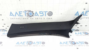 Накладка передньої стійки ліва верхня BMW X5 G05 19-23 чорна, із заглушкою, подряпини