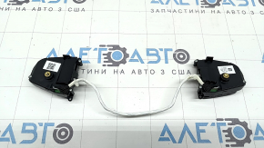 Кнопки керування на кермі BMW X5 G05 19-26 Sport, чорні з хромом, під радар і drive assist pro
