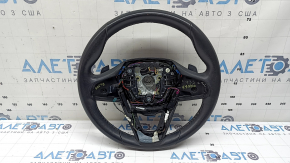 Кермо голий BMW X5 G05 19-25 шкіра чорна з підігрівом та пелюстками, з drive assist pro, Sport, подряпини