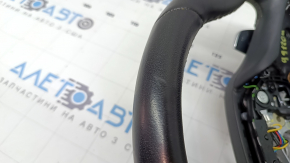 Кермо голий BMW X5 G05 19-25 шкіра чорна з підігрівом та пелюстками, з drive assist pro, Sport, подряпини