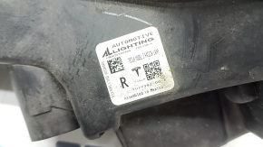 Противотуманная фара птф правая Tesla Model 3 18-23 с поворотником, с корректором, песок