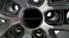 Комплект колесных дисков R18 x 8J ET40 Toyota Camry v55 15-17 Liquid Metal, с колпачками, легкая бордюрка