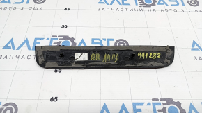 Накладка порога зовніш задня права Audi A4 B8 08-16 седан хром S line, подряпини