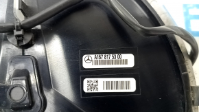 Эмблема решетки радиатора grill Mercedes X167 GLS 450 580 20-23 под радар с подсветкой, с проводом, тычки, царапины