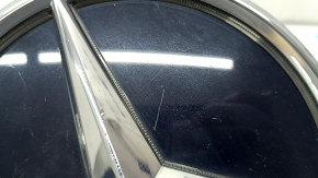 Эмблема решетки радиатора grill Mercedes X167 GLS 450 580 20-23 под радар с подсветкой, с проводом, тычки, царапины