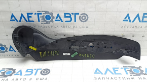 Накладка збоку сидіння водія ліва Tesla Model 3 18-23 чорна, потертості