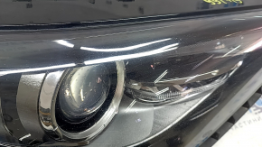 Фара передняя правая в сборе Alfa Romeo Giulia 17-23 ксенон, под полировку, сколы, повреждено крепление
