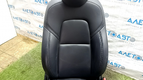 Пасажирське сидіння Tesla Model 3 18-23 шкіра чорна, з airbag, електро, обігрів, з натягувачем, подряпини