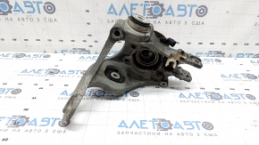 Цапфа со ступицей задняя левая Audi A4 B8 08-16 AWD с датчиком ABS, ржавая ступица, микротрещины С/Б