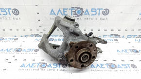 Цапфа зі маточою задня права Audi A4 B8 08-16 AWD з датчиком ABS, іржава маточина, мікротріщини С/Б