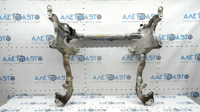 Подрамник передний Audi A4 B8 13-16 рест, заломан болт защиты подушки двигателя