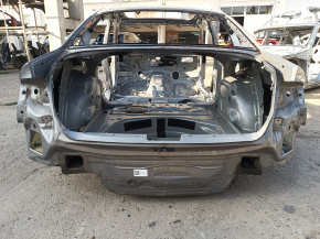Задняя панель Audi A4 B8 08-16 седан 3 части, на кузове, серебро