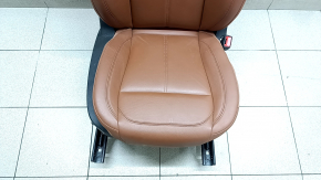 Пасажирське сидіння Alfa Romeo Giulia 19-23 з airbag, електричне, підігрів, коричнева шкіра, під хімчистку