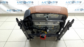 Пасажирське сидіння Alfa Romeo Giulia 19-23 з airbag, електричне, підігрів, коричнева шкіра, під хімчистку