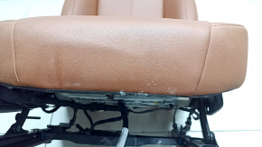 Пасажирське сидіння Alfa Romeo Giulia 19-23 з airbag, електричне, підігрів, коричнева шкіра, під хімчистку