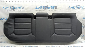 Подушка заднего ряда сидений VW Passat b8 16-18 USA кожа черная, перфорация, черная строчка