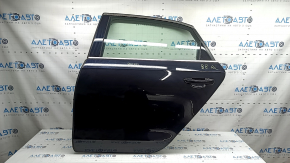Дверь в сборе задняя левая VW Passat b8 16-19 USA, черный LC9X, окрашена 0.20